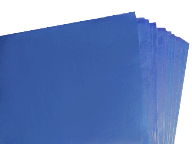 100 Sheets of Royal Blue Acid Free Tissue Paper 500mm x 750mm ,18gsm